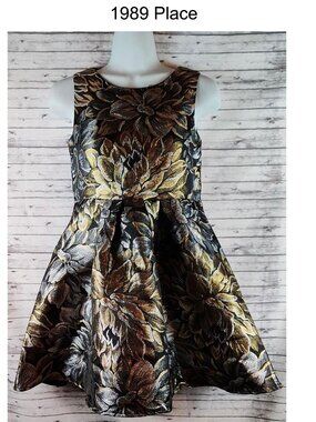 1989 Place Sleeveless Dress Size 12